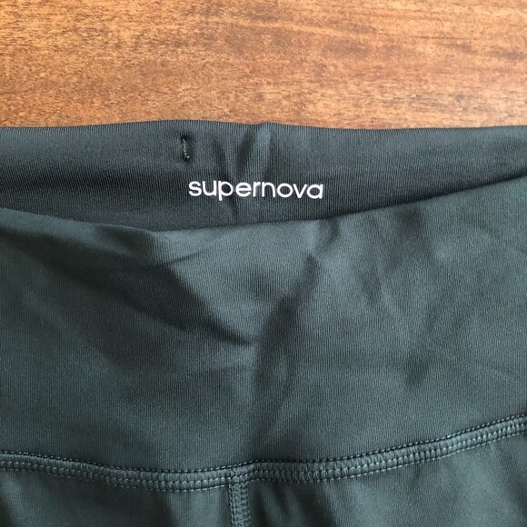 ADIDAS Supernova 3/4 Tights Dark Green- S - Picture 7 of 9